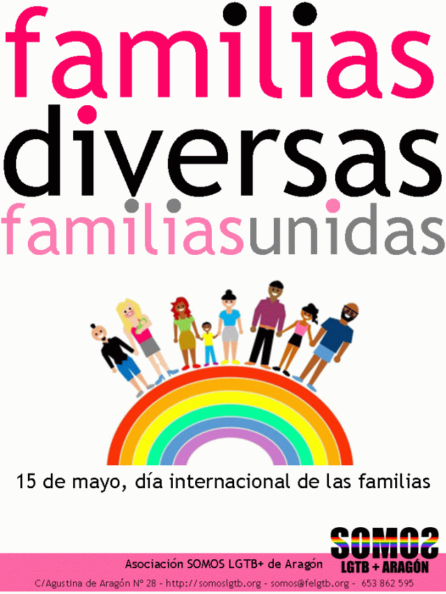 15 de mayo Â¡Feliz dÃ­a internacional de las familias diversas ...